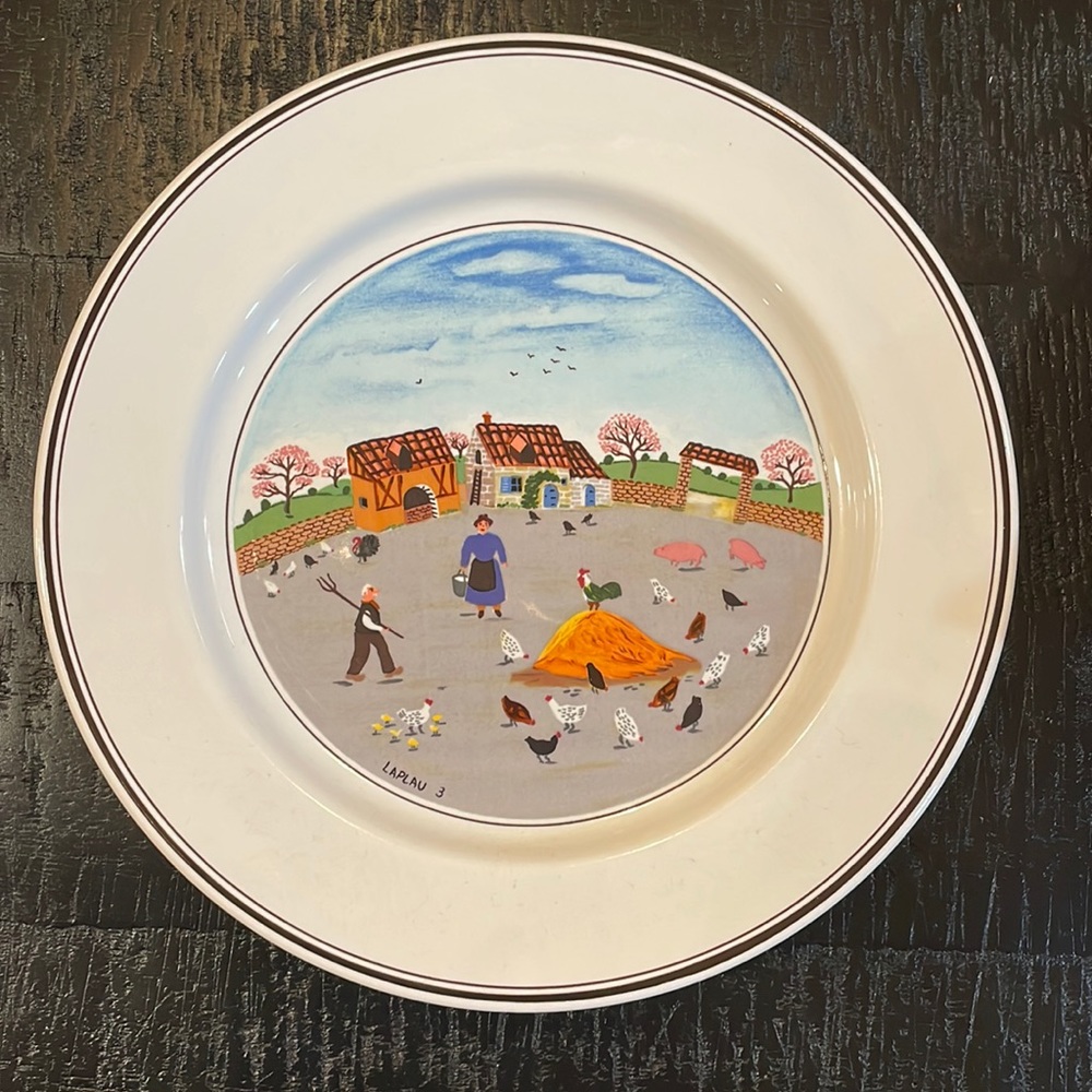 Villeroy & Boch salad plate